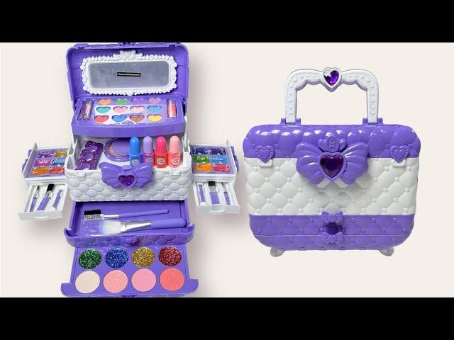 13 Minutes Satisfying with Unboxing Cute Real Kids Makeup Playset ASMR Toys