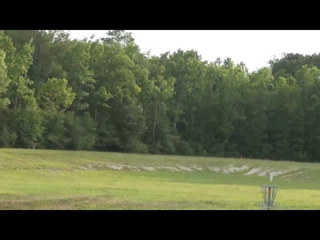 Nate Throws 570 ft. at the New Texas Army Trail Disc Golf Course