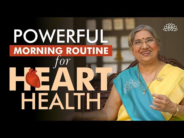 Best Morning Routine to Improve Cardiac Health | Dr. Hansaji Yogendra