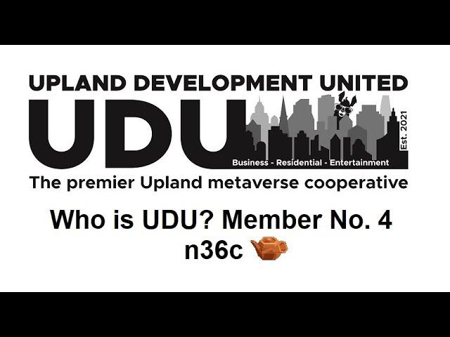 Who is UDU? Member No.4 - n36C