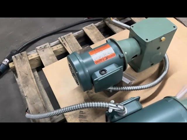Hytrol 4A Conveyor Gear Motor Reliance 1 hp Electric Motor Gearmotor