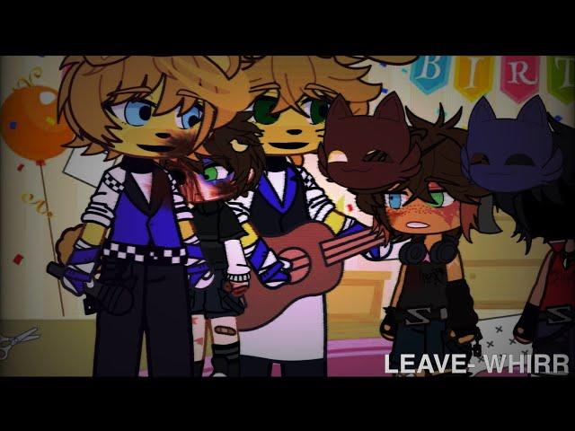 LEAVE | michael afton | gacha life 2 ||JustPurple|| SHITPOST