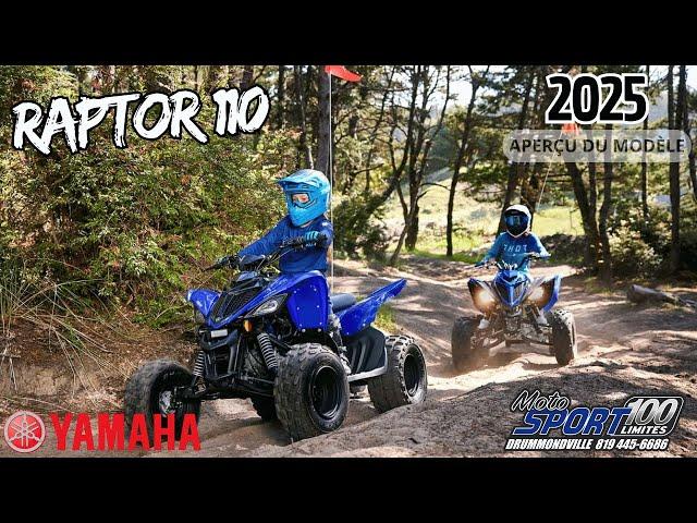 Walkaround | Unboxing Yamaha RAPTOR 110 2025