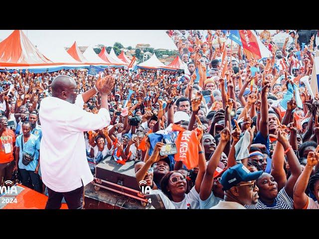 NPP again! Bawumia pulls crazyCrowd during campaign tour at Offinso This year Election gonna