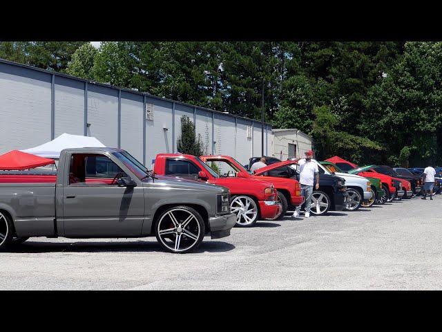 WhipAddict: Big Lat's Short Bed Showdown, Truck Show, Lifted, Lowered, Big Rim Trucks! Part 1