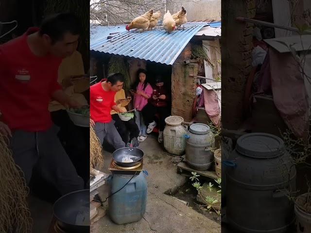 Brother Sanbei's daily vlog. The hens lay eggs and they fall into boxes. I wish everyone lots of mo