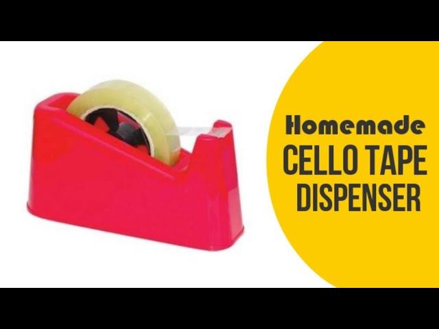 How to make Tape Cutter at home | DIY Tape Dispenser | Best Out of waste | Cardboard Tape Dispenser