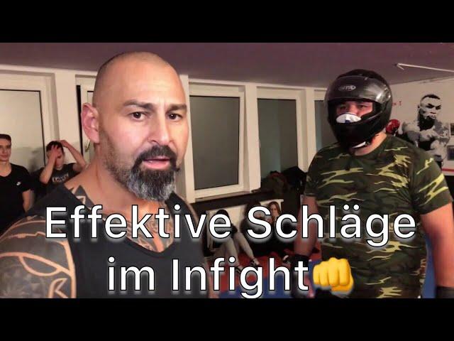 Effektive Schläge im Infight Fight Mentality PFS Ahmet Kaydul Selbstverteidigung