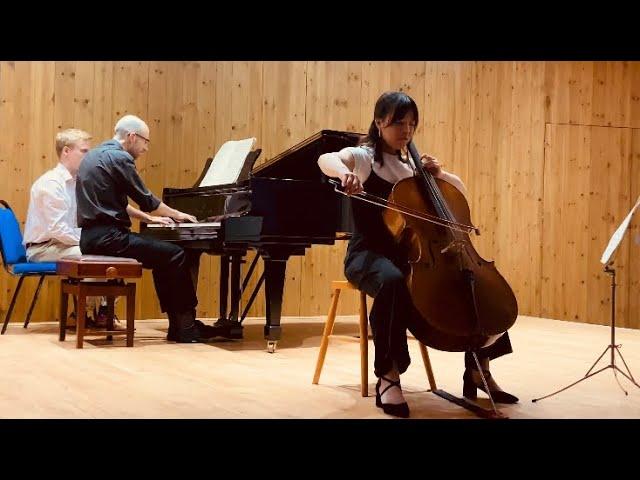 Cello Sonata in G minor - I: Lento - Allegro Moderato - Rachmaninov | Hailey Wong, Jonathan Beatty