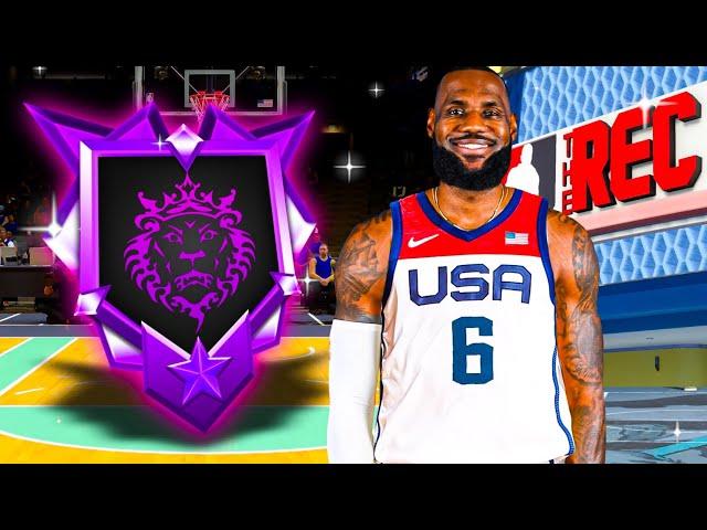 This TEAM USA LeBron James Build Is DOMINATING in REC on NBA 2K24