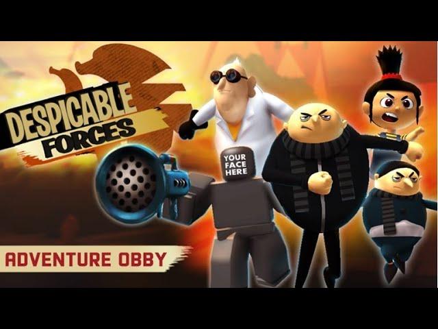 Roblox Minions Adventure Obby: Despicable Forces! | Walkthrough + Ending