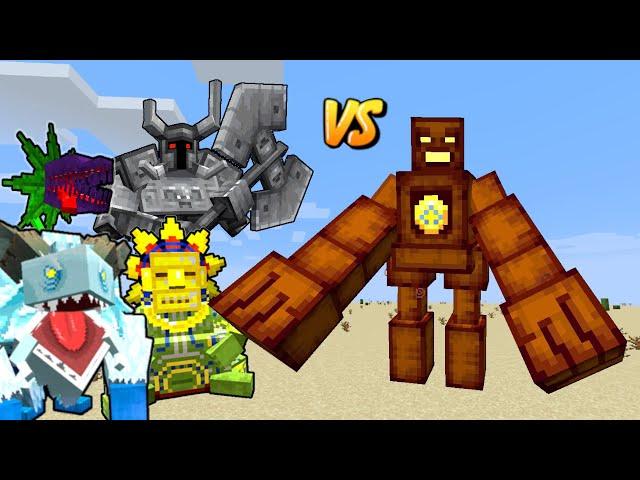 ARCHAIC SENTINEL vs Mowzie's Mobs Monsters in Minecraft