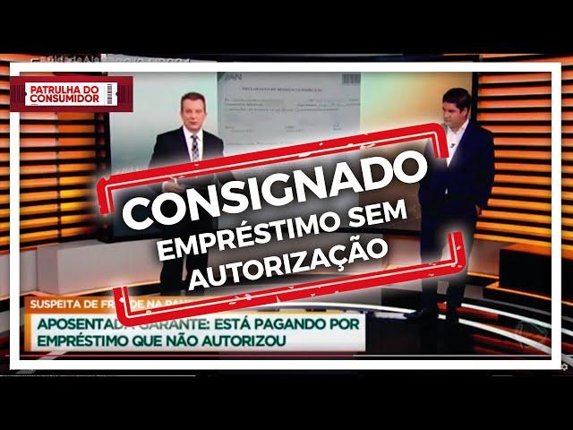 GOLPE DO CONSIGNADO NOS APOSENTADOS.