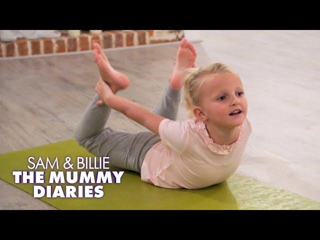 Nelly's FIRST Yoga Class | The Mummy Diaries