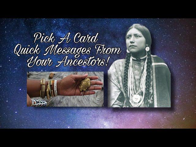 Pick A Card Quick Messages From Your Ancestors (You Need To Hear)! ‍️