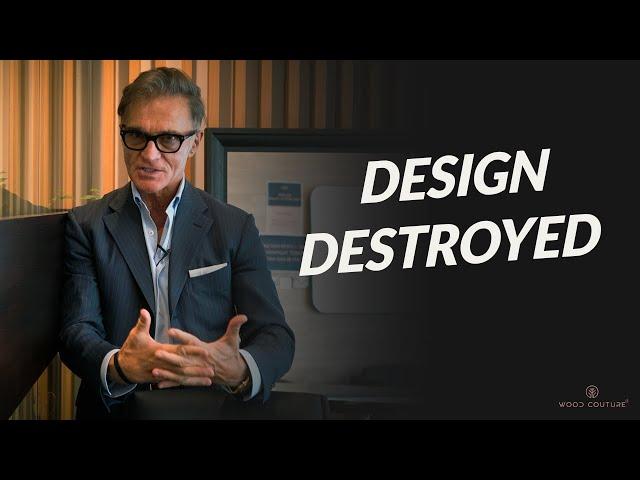 The Flawed Manufacturing System Ruins Beautiful Designs | Paolo Della Casa