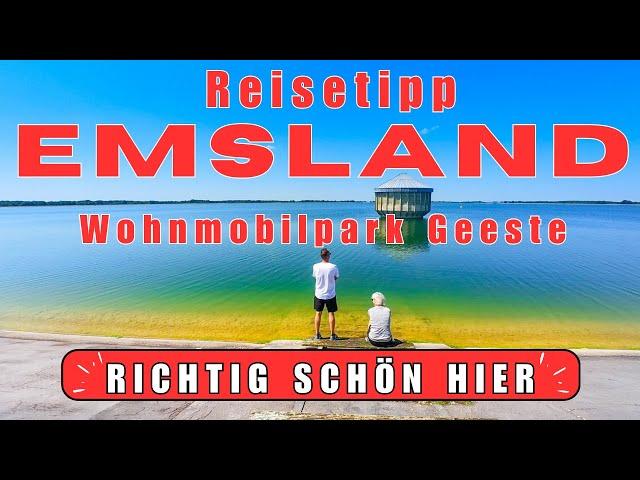 Reisetipp EMSLAND, SPEICHERSEE Geeste, ️Wohnmobil-Stellplatz WOMOPARK Geeste⬅️, Reisebericht