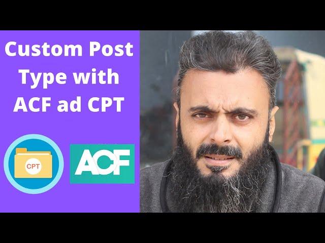 Build Custom Post Type using CPT and ACF