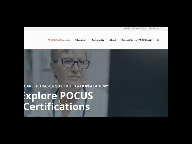 POCUS Certification Partership