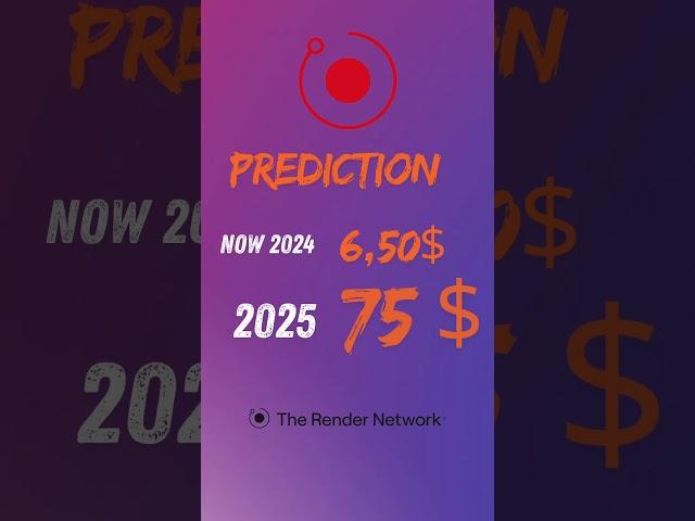 Render price prédiction 2025 #rndr #render #cryptocurrency #crypto #cryptonews #altseason #trading