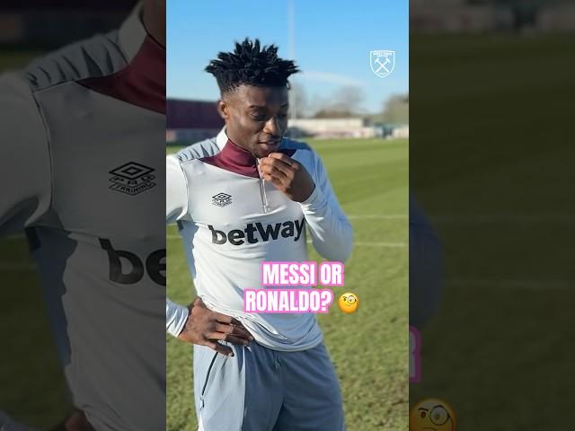 Mohammed Kudus Answers Quickfire Football Questions!   #football