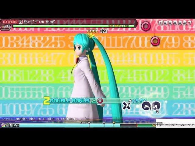 What Do You Mean?! 8  - Extreme Perfect - Hatsune Miku: Project Diva Future Tone