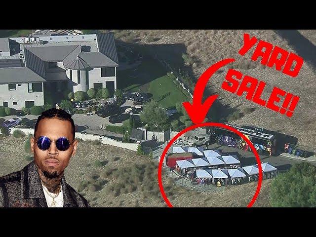 SPENDING $10,000 AT CHRIS BROWNS YARD SALE!!