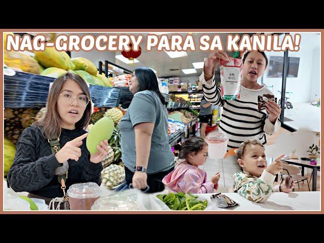 NAG-GROCERY PARA SA KANILA! HINDI NA PWEDE LUMABAS SI ATE/ RichZigzVlogs