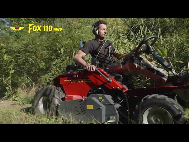 Meccanica Benassi trattorino trinciasarmenti FOX 110 - 4WD