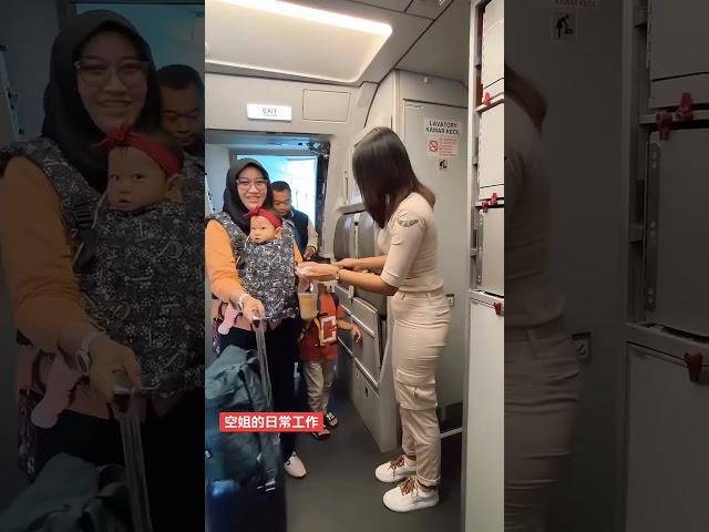 Anju The  are Indonesian flight attendants#aeroplane #flight#indrawing#short #travel#trendingsong