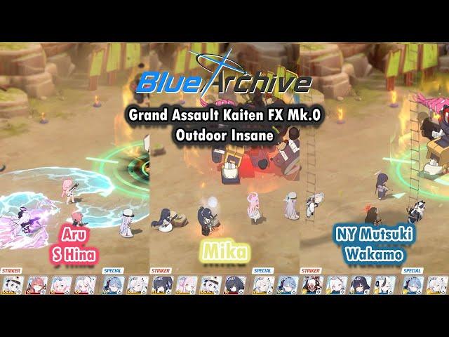 Blue Archive Global - Grand Assault Kaiten Outdoor Insane