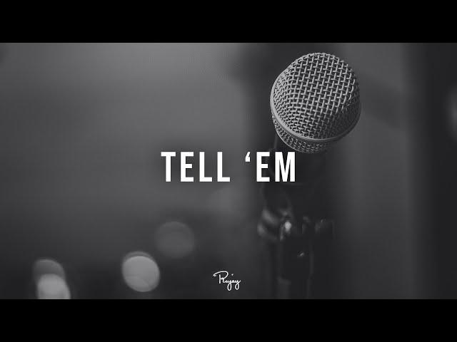 "Tell 'Em" - Freestyle Trap Beat | Free Rap Hip Hop Instrumental 2022 | YoungGotti #Instrumentals