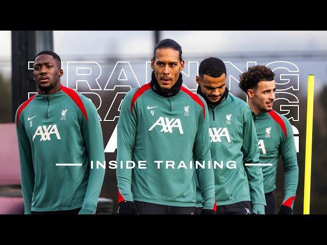 Inside Training: Gym forfeits, loads of goals & Man Utd preparations ️