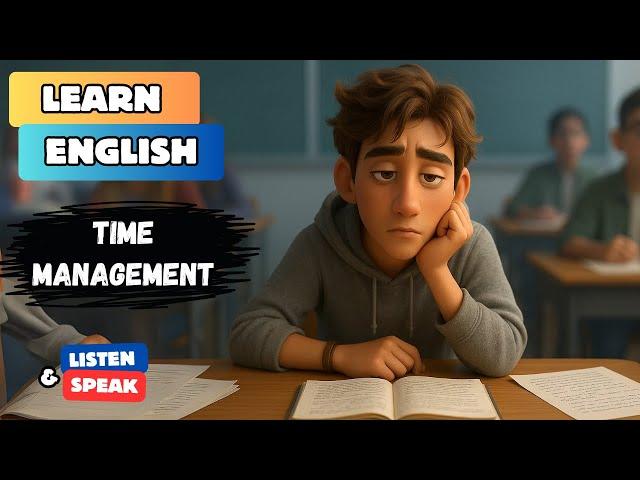 Time Management  - Improve Your English | English Listening & Speaking Practice