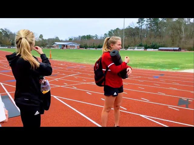 A DAY IN THE LIFE WITH KATELYN TUOHY & NC STATE TFXC (01/04/2021)