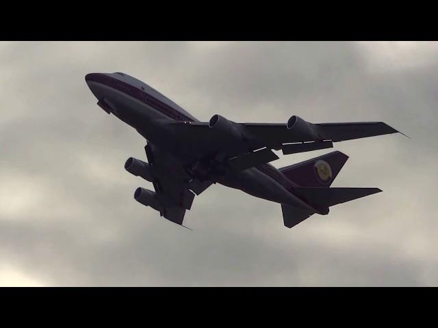 Qatari Royal Family's private 747