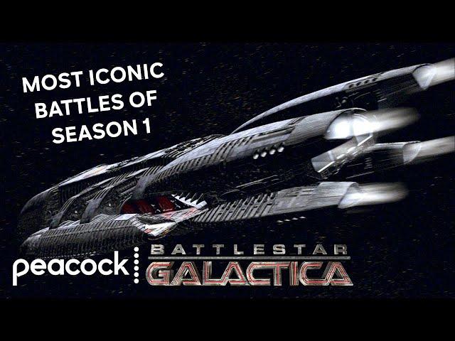 Most Iconic Battles Of Season 1 | Battlestar Galactica