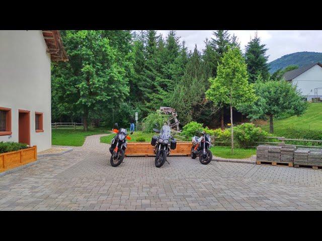 KTM Adventure 790 R - Tour Ettal - Bodensee - Schwarzwald Tag 2