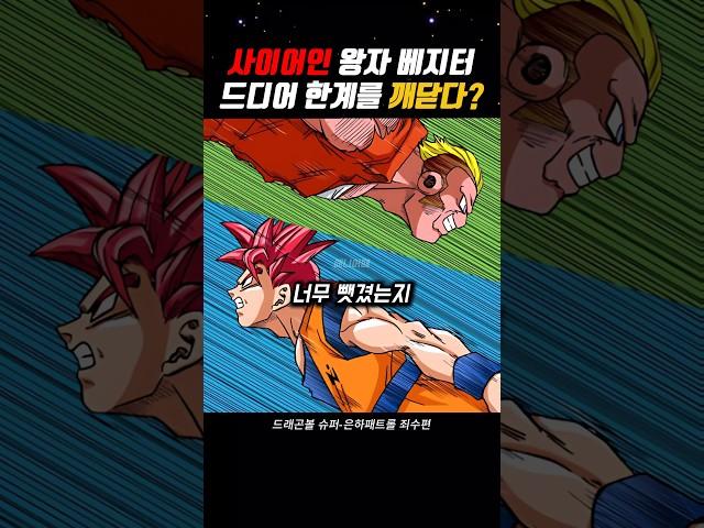 모로를 이기기 위한 베지터의 선택 #드래곤볼