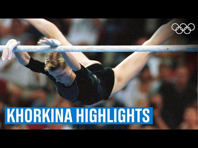 The best of Svetlana Khorkina at the Olympics | Athlete Highlights