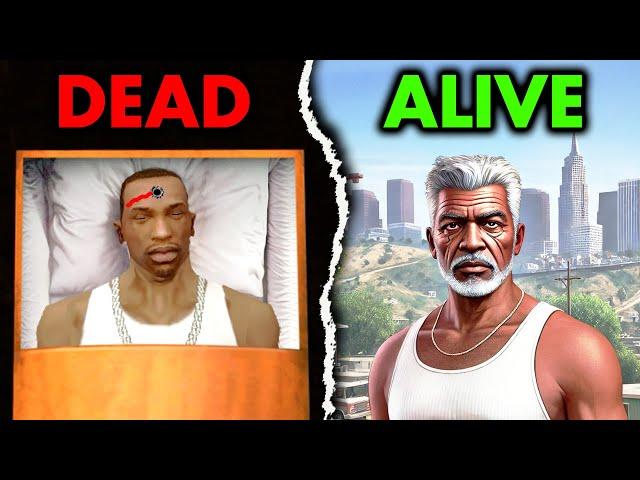 Is CJ ALIVE in 2025? 14 CJ EASTER EGGS IN GTA GAMES!