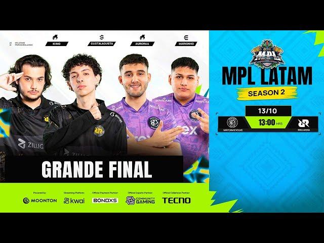 MPL LATAM S2 PLAYOFFS AO VIVO | GRANDE FINAL | Mobile Legends: Bang Bang #MPLLA