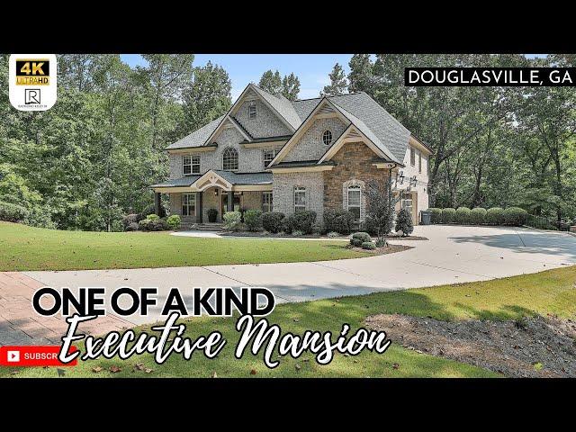 MUST SEE One of a Kind Executive Mansion! Home for Sale in Douglasville GA