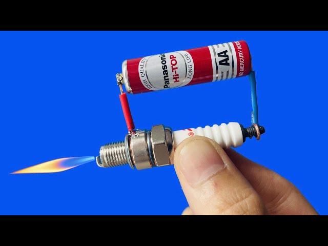 How to Make a Simple Welding Machine from Spark Plugs at Home! Creative Tips