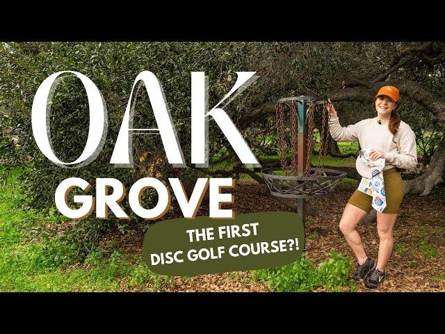 A BLIND round at the first ever disc golf course 🫣 Oak Grove F9 Only - Where Jo Throws