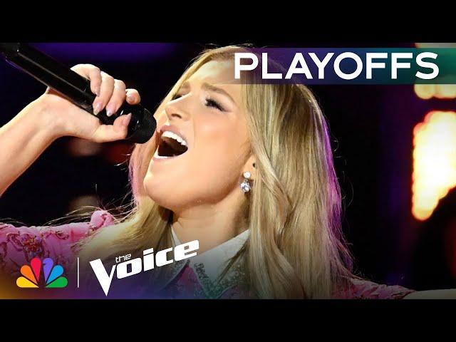 Sloane Simon's Unforgettable Performance of "Good Luck, Babe!" | The Voice Playoffs | NBC