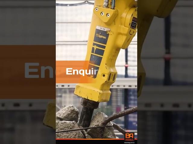 Epiroc's SB range - the real game-changer!
