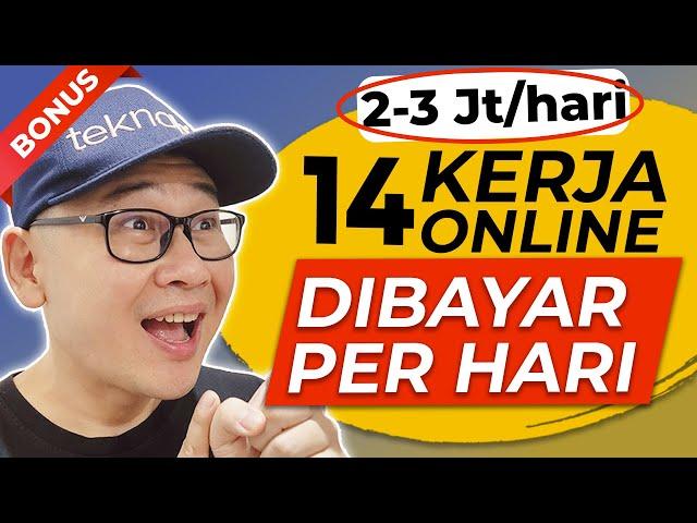 14 DAFTAR KERJA FREELANCE ONLINE DIBAYAR PER HARI TANPA MODAL [2024]