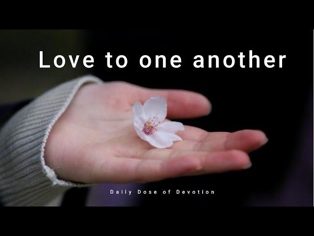 LOVE ONE ANOTHER - Short Devotional Video (Daily Dose of Devotion)