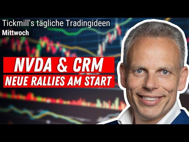 Nvidia signalisiert Rallystart + Salesforce, Gold, EURCHF